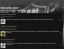 Tablet Screenshot of galoamormaior.blogspot.com