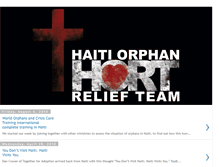 Tablet Screenshot of haitiorphanreliefteam.blogspot.com