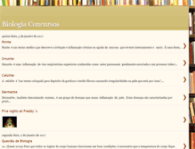 Tablet Screenshot of biologiaconcursos.blogspot.com