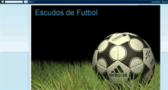 Desktop Screenshot of escudosdefutbol2.blogspot.com