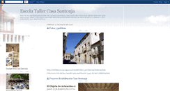 Desktop Screenshot of casasantonja.blogspot.com