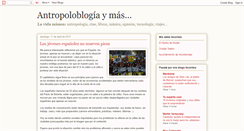 Desktop Screenshot of antropoloblogia.blogspot.com