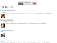 Tablet Screenshot of osterfive.blogspot.com