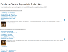 Tablet Screenshot of imperatrizsonhomeu.blogspot.com