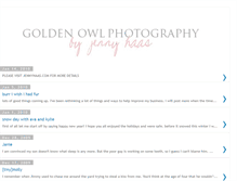 Tablet Screenshot of goldenowlphotography.blogspot.com