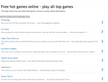 Tablet Screenshot of hotgames14.blogspot.com