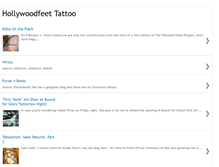 Tablet Screenshot of hollywoodfeet-tattoo.blogspot.com