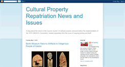 Desktop Screenshot of culturalpropertyrepat.blogspot.com