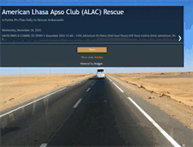 Tablet Screenshot of lhasarescue.blogspot.com