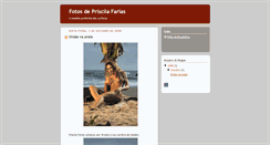 Desktop Screenshot of fotospriscilafarias.blogspot.com