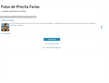 Tablet Screenshot of fotospriscilafarias.blogspot.com