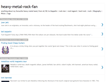 Tablet Screenshot of heavy-metal-rock-fan.blogspot.com