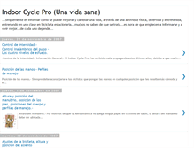 Tablet Screenshot of indoorcyclepro.blogspot.com