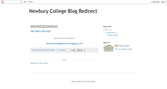Desktop Screenshot of newburyadmissions.blogspot.com