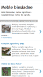 Mobile Screenshot of meble-biesiadne.blogspot.com