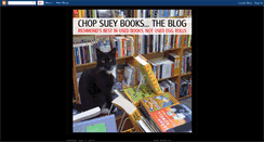 Desktop Screenshot of chopsueybooks.blogspot.com