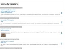 Tablet Screenshot of cantogregoriano.blogspot.com