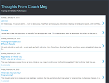 Tablet Screenshot of coachmegs.blogspot.com