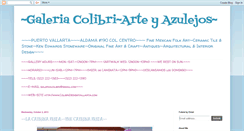 Desktop Screenshot of galeriacolibri.blogspot.com