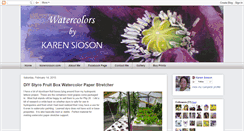Desktop Screenshot of karensiosonwatercolors.blogspot.com