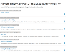 Tablet Screenshot of elevatefitnesspt.blogspot.com