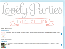 Tablet Screenshot of lovelyparties.blogspot.com