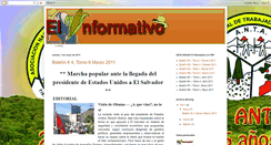 Desktop Screenshot of elinformativoanta.blogspot.com