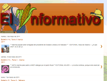 Tablet Screenshot of elinformativoanta.blogspot.com