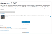 Tablet Screenshot of mastermind-itexpo.blogspot.com