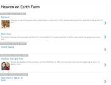 Tablet Screenshot of heavenearthfarm.blogspot.com