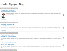 Tablet Screenshot of londonolympicsblog.blogspot.com