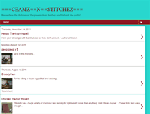 Tablet Screenshot of ceamznstitchez.blogspot.com