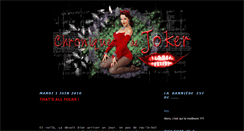 Desktop Screenshot of leschroniquesdejoker.blogspot.com