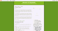 Desktop Screenshot of aisyahafiz383.blogspot.com