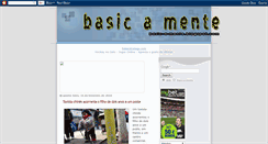 Desktop Screenshot of basic-a-mente.blogspot.com