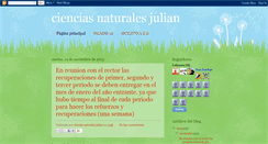 Desktop Screenshot of cienciasgabrielamistral2011.blogspot.com