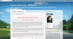 Desktop Screenshot of derbyprairielandfood.blogspot.com