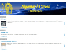 Tablet Screenshot of algamarasturies.blogspot.com