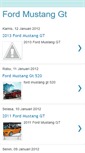 Mobile Screenshot of ford-mustang-gt-guides.blogspot.com