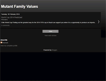 Tablet Screenshot of mutantfamilyvalues.blogspot.com