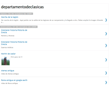 Tablet Screenshot of departamentodeclasicas.blogspot.com