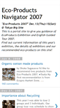 Mobile Screenshot of ecopronavi2007.blogspot.com