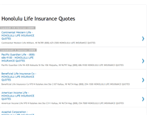 Tablet Screenshot of life-insurance-honolulu.blogspot.com