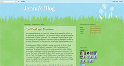 Desktop Screenshot of jennaluna.blogspot.com