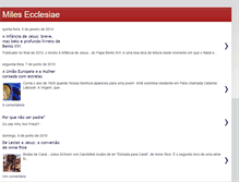 Tablet Screenshot of milesecclesiae.blogspot.com