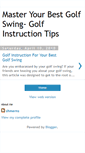 Mobile Screenshot of getbestgolfswing.blogspot.com