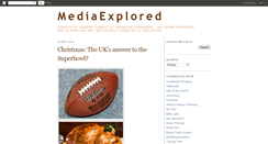 Desktop Screenshot of mediaexplored.blogspot.com