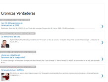 Tablet Screenshot of cronicasverdaderas.blogspot.com