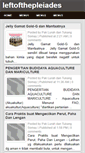 Mobile Screenshot of leftofthepleiades.blogspot.com