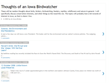 Tablet Screenshot of iowabirdwatcher.blogspot.com